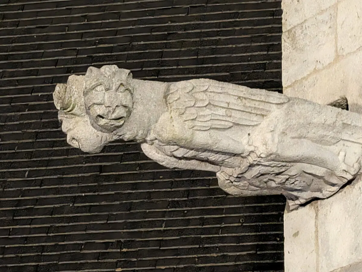 Вот такие там горгульи