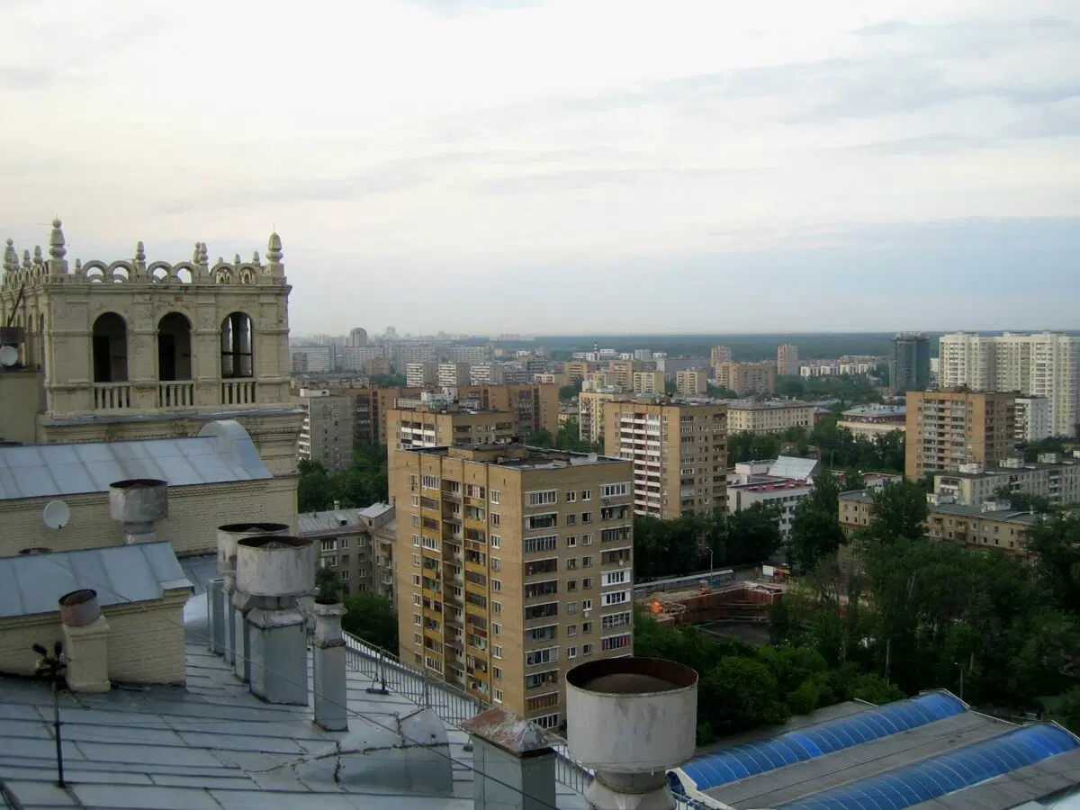 2008 год, еще почти нет новой застройки