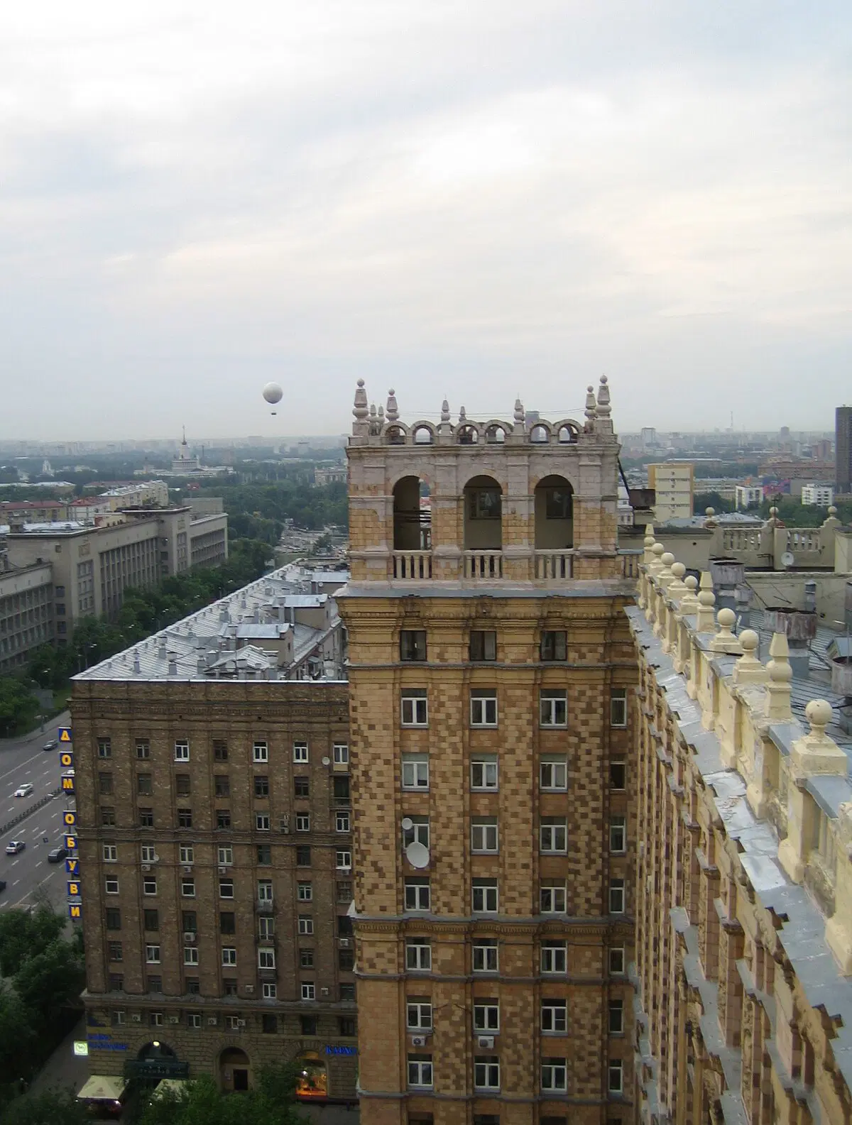 2008 год, снова воздушный шар 