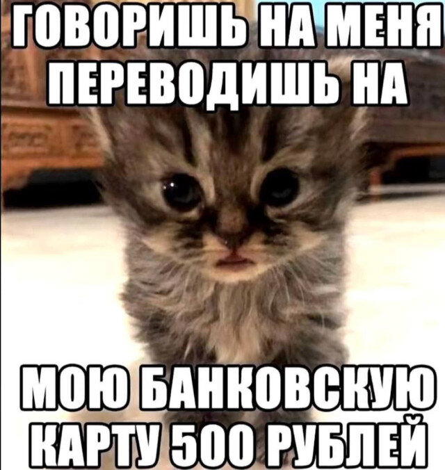 Дичка пятницы.