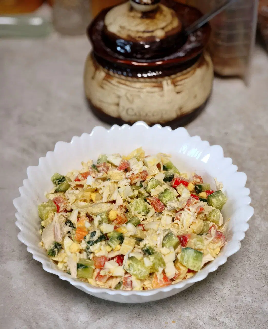 Салат "Вкусняшка"