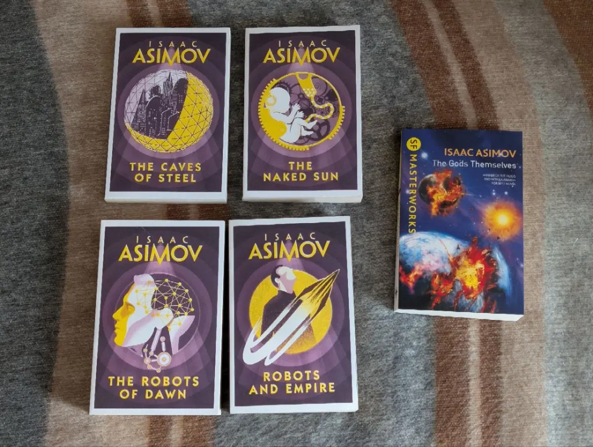 Книги Айзека Азимова на английском языке