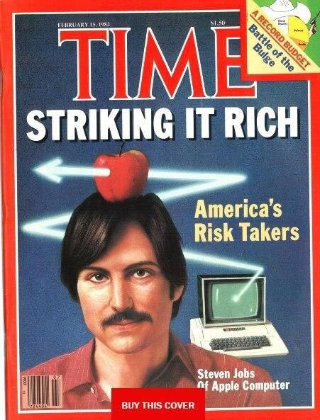 Обложка журнала TIME, февраль 1982 года.