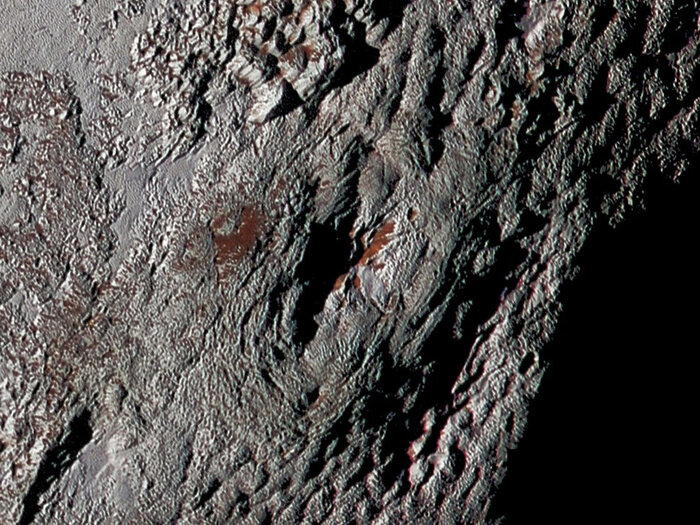Гора Райт / © NASA/Johns Hopkins University Applied Physics Laboratory/Southwest Research Institute