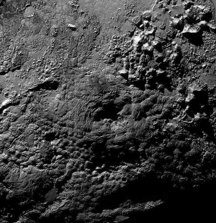 В центре снимка — гора Райт / © NASA/Johns Hopkins University Applied Physics Laboratory/Southwest Research Institute