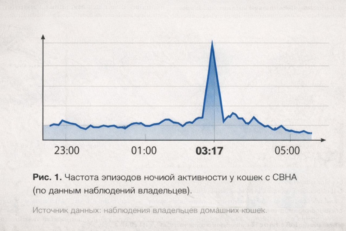 Новый поведенческий синдром у кошек СВНА