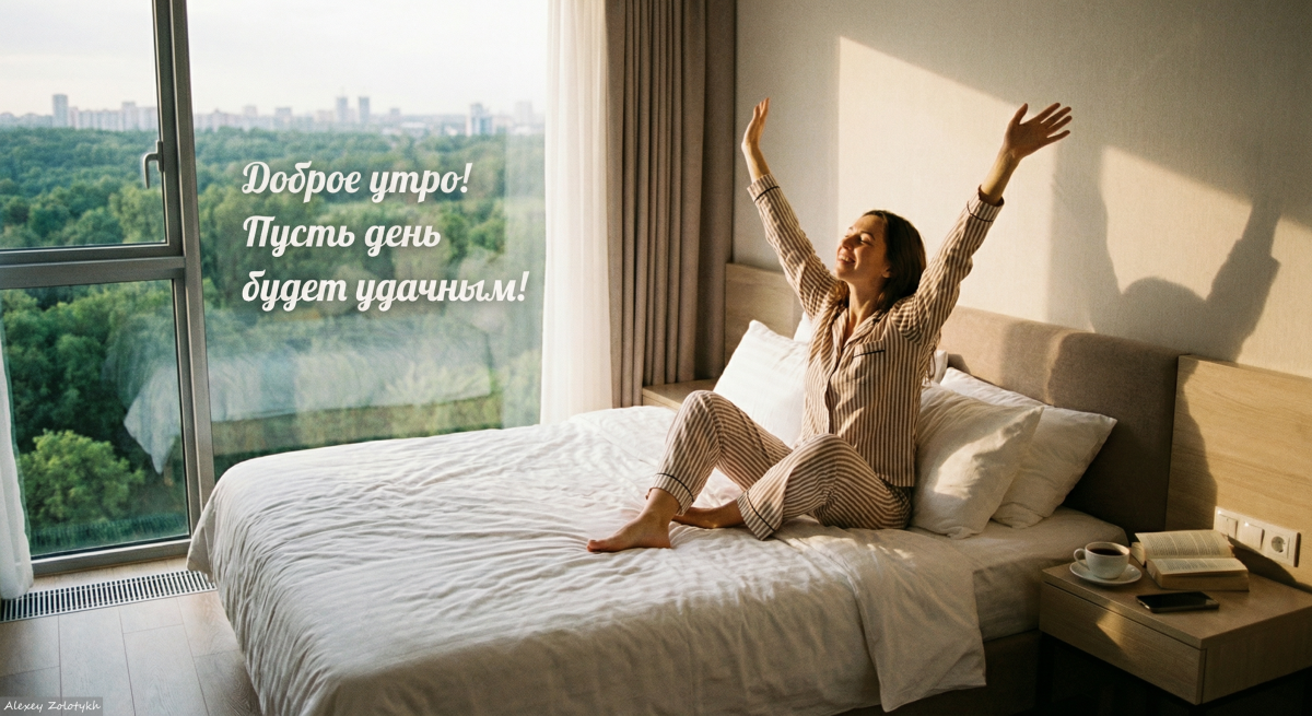 🌞 Доброе утро! Пусть день будет таким же ярким, как ваша улыбка! ☕😊