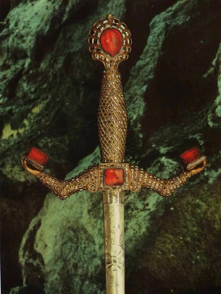 Рубиновый меч, Германия, XVIII век.