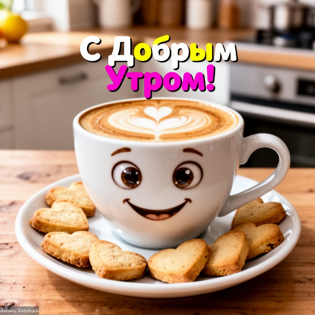 Доброе утро! Пусть день начнется с улыбки ☀️🥐