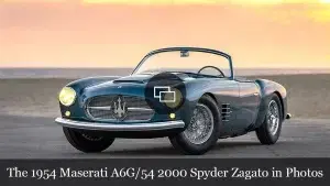 Уникальный Maserati 1954 года выпуска с богатой историей может быть продан на аукционе более чем за 4 миллиона долларов.