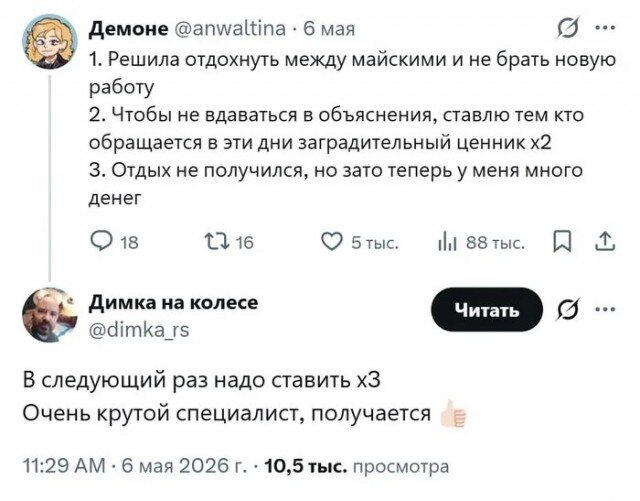 Дичкиного дня всем от меня
