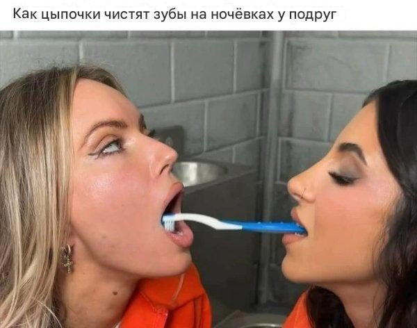 Дички в след
