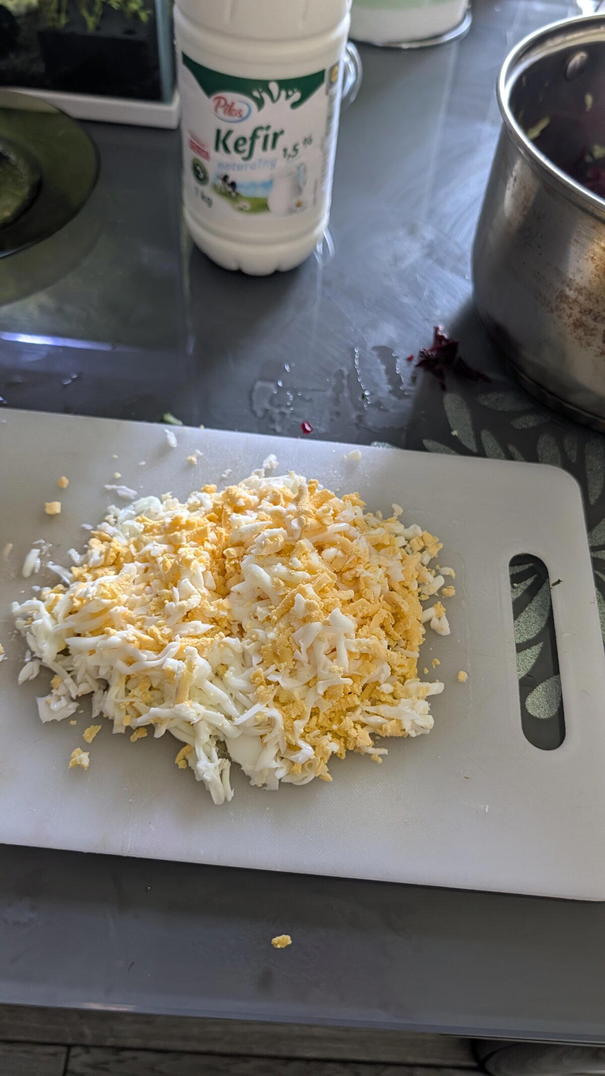 Потом яйца