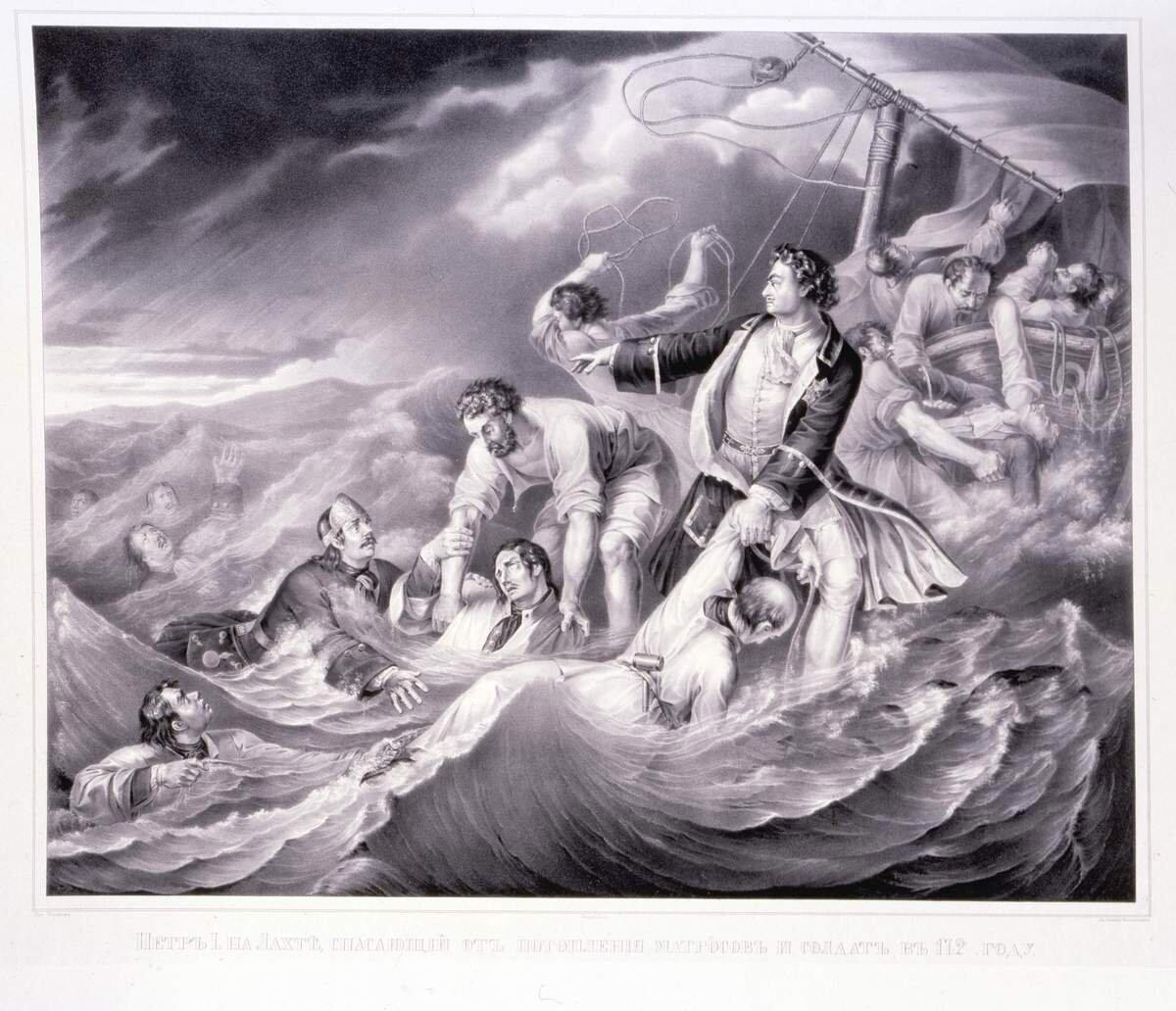 Гравюра Разумихина П.И. с рисунка Б. А. Чорикова. 1842