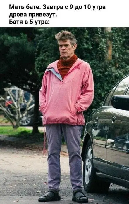 Открыл глаза а дичка уже рядом