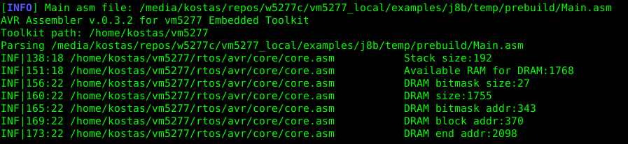 Новости о моем проекте vm5277 (разработка ПО для 8бит МК)