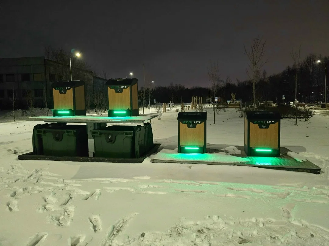 Подземные мусорные хранилища — Еcolift