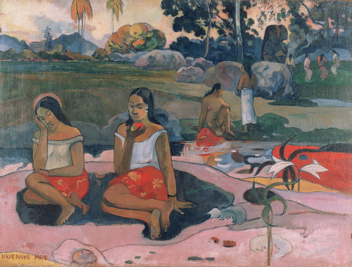 Поль Гоген, «Чудесный источник», 1894.
