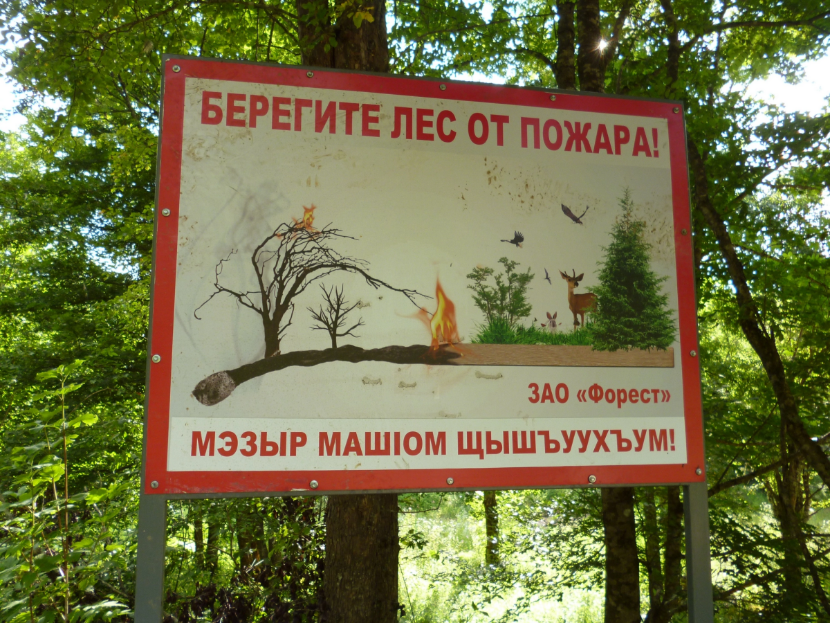 Ответ на пост «Большой Тхач, Адыгея»