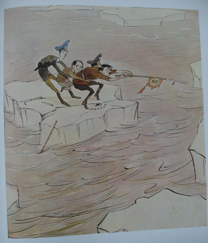 Карикатуры Второй мировой войны ч.2