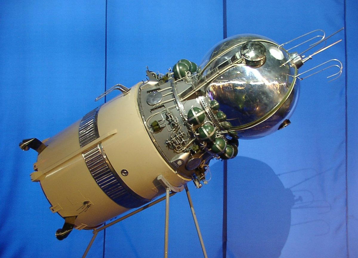 Модель третьей ступени "Восток-1"<br>