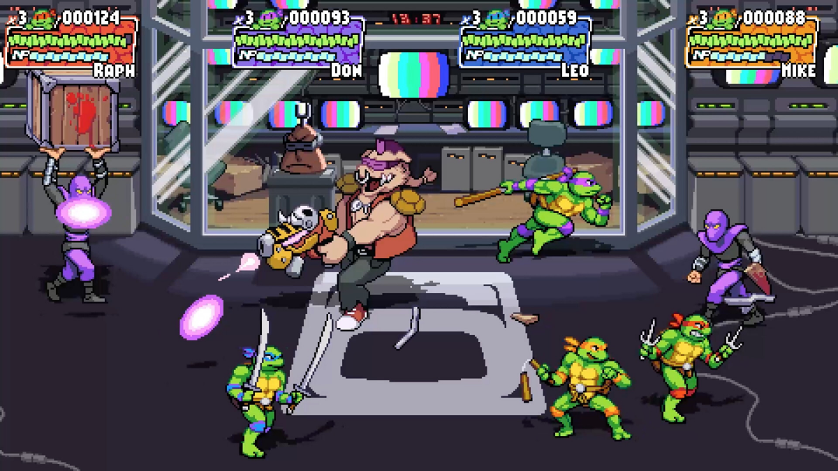 В духе классических битемапов: трейлер и детали игры Teenage Mutant Ninja Turtles: Shredder’s Revenge