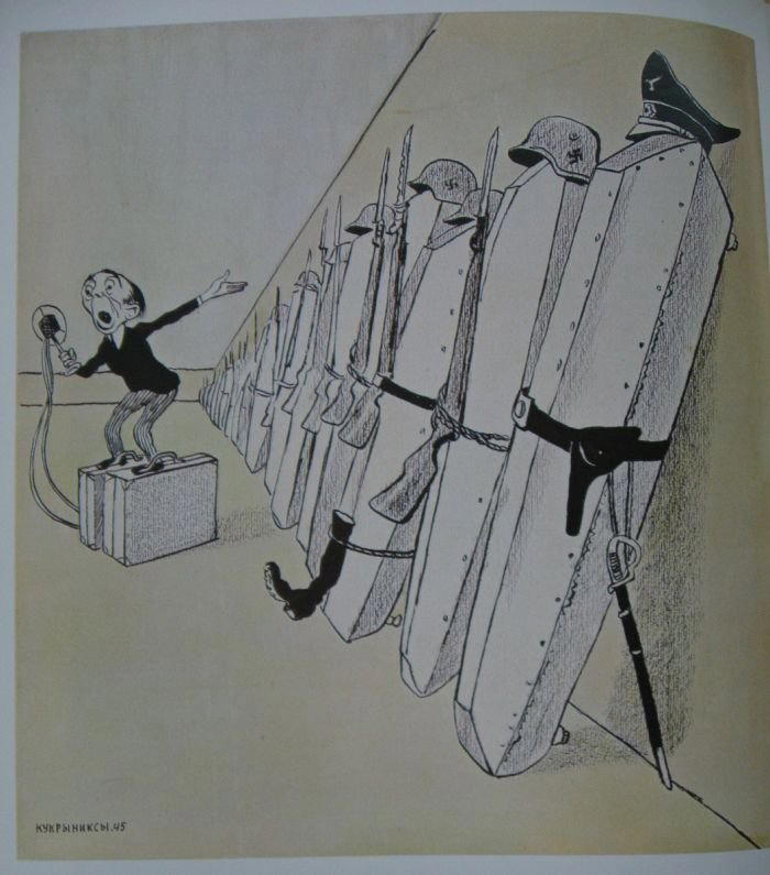 Карикатуры Второй мировой войны ч.3