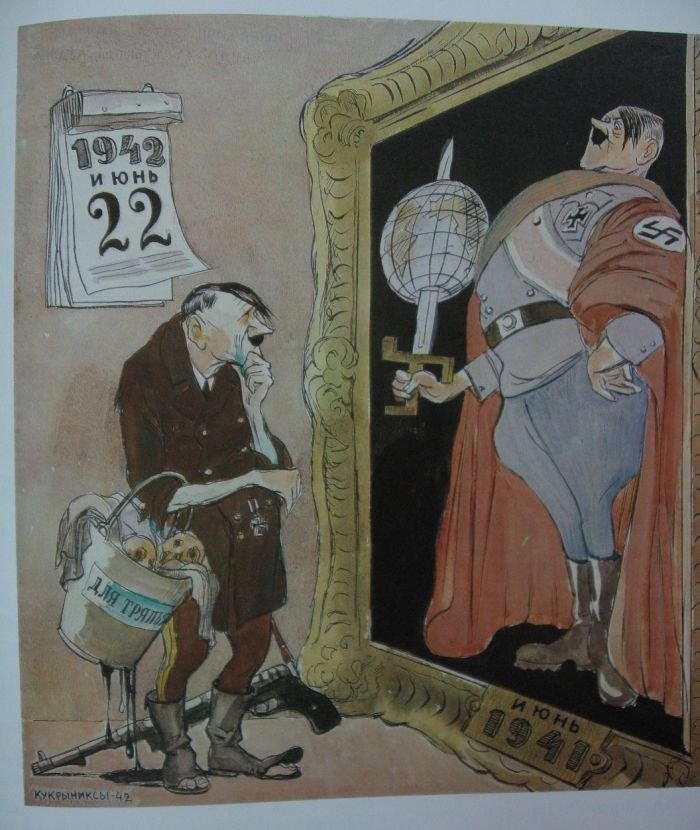Карикатуры Второй мировой войны ч.3