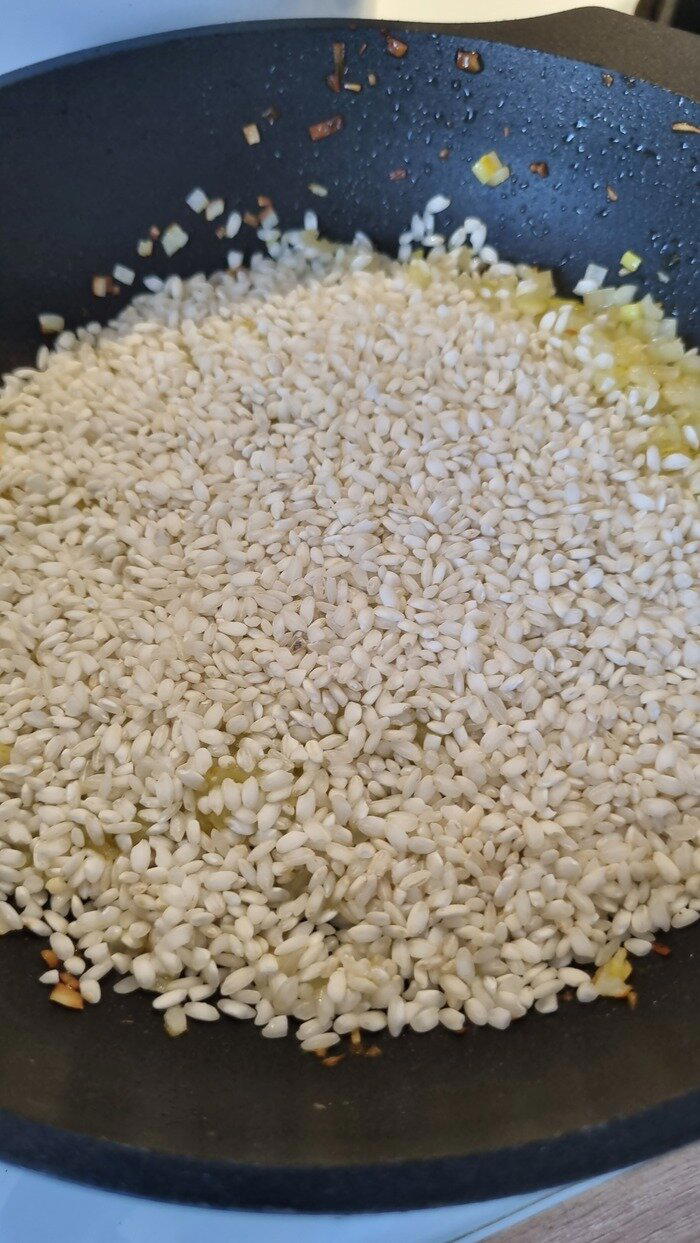 Risotto Milano (как варят рис в Милане)