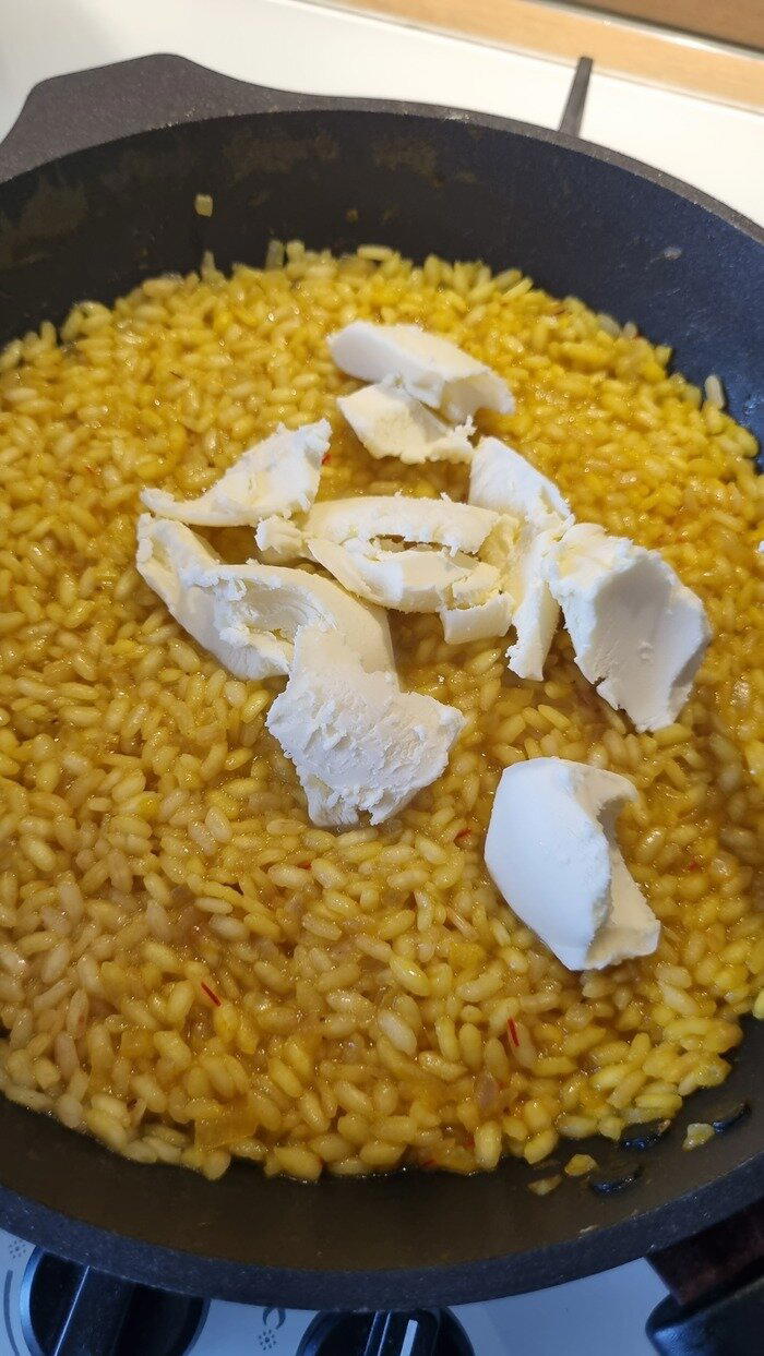 Risotto Milano (как варят рис в Милане)