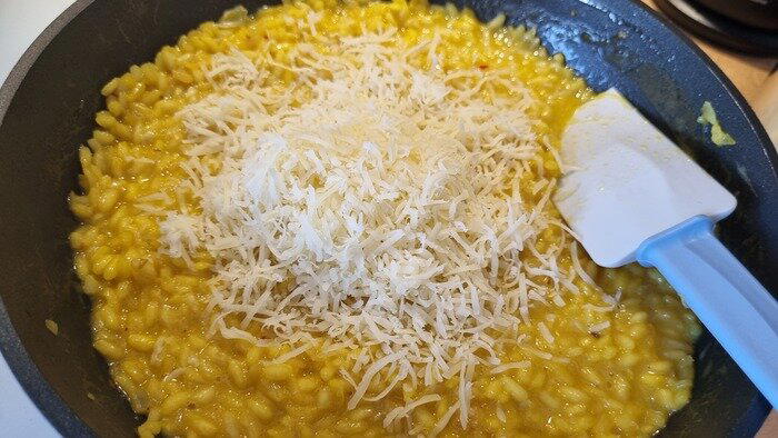 Risotto Milano (как варят рис в Милане)