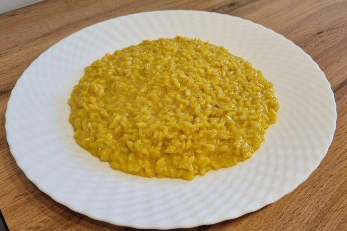 Risotto Milano (как варят рис в Милане)