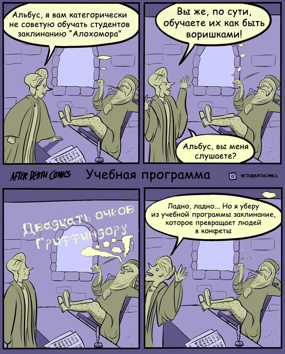 Учебная программа Хогвартса