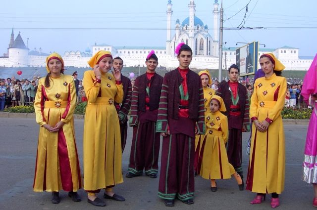 А это ассирийцы из Казани.
