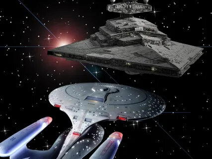 А что если? Чем бы закончилось противостояние звездолёта USS Enterprise-D c звездным разрушителем класса "Imperial"