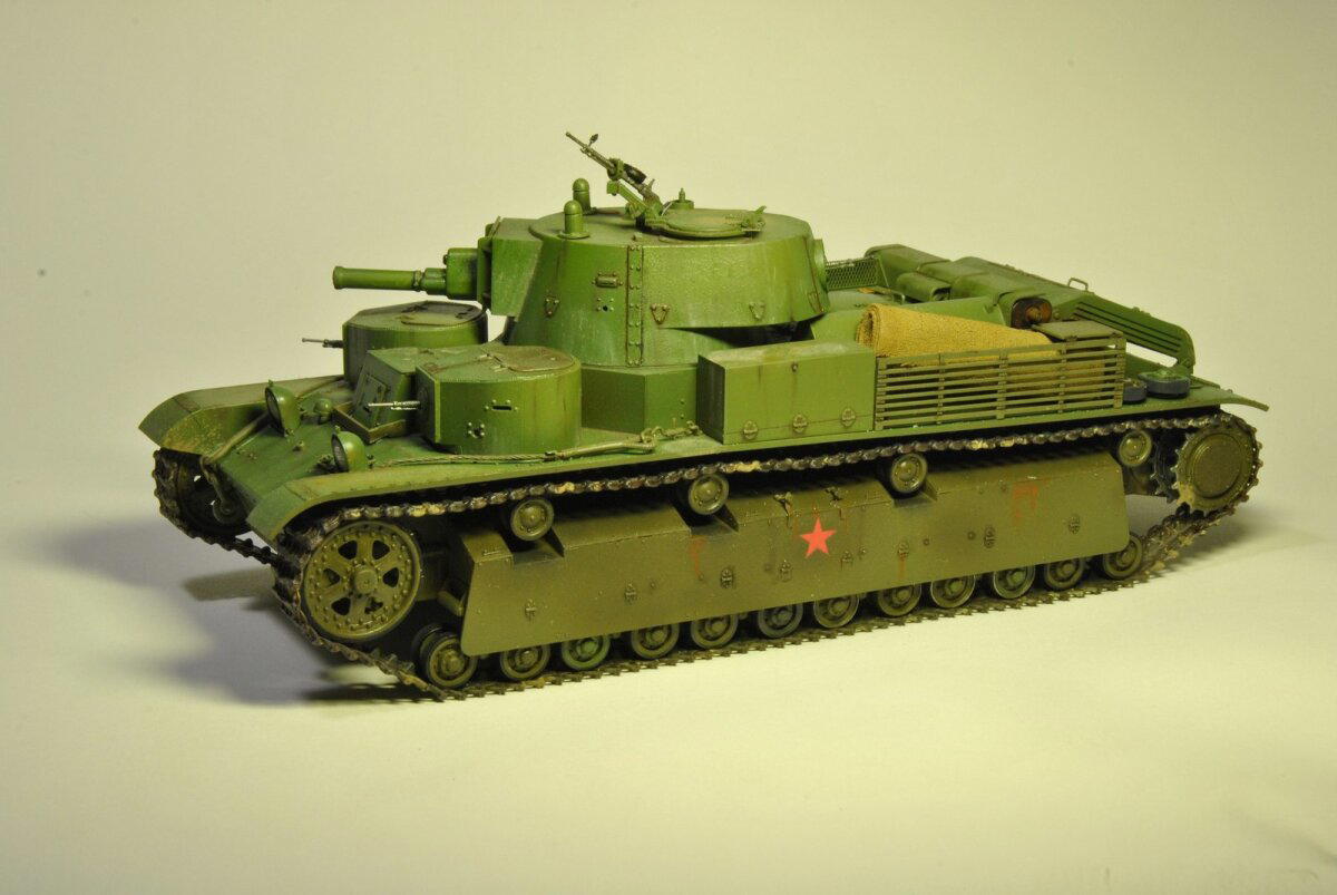 Т-28 с конической башней 1:35 HobbyBoss