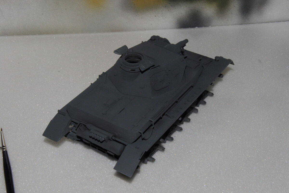 Стендовая модель PzKpfw IV ausf D