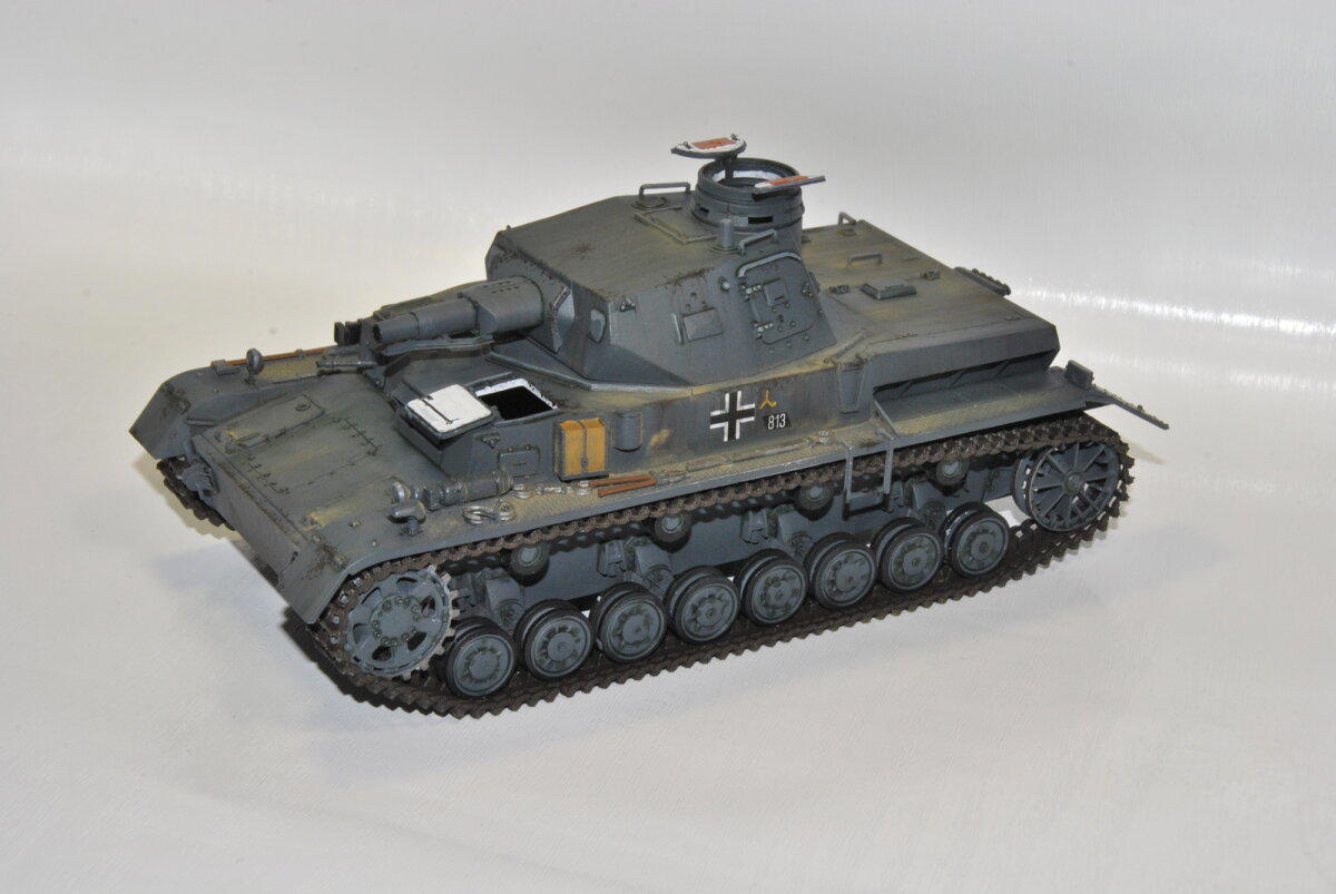 Стендовая модель PzKpfw IV ausf D