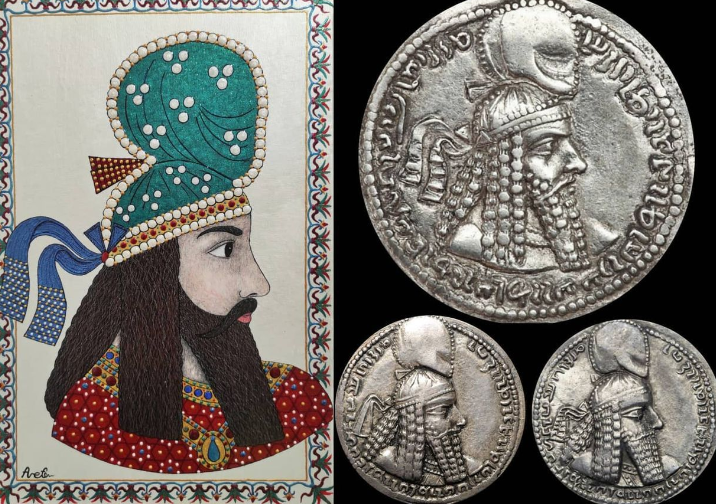Ардашир Папакан, первый шахиншах династии Сасанидов (224-241), основатель Второй Персидской империи
