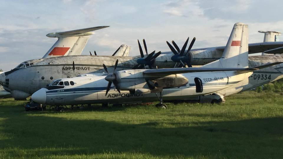 Волонтёры в Монино (Центральный Музей ВВС)