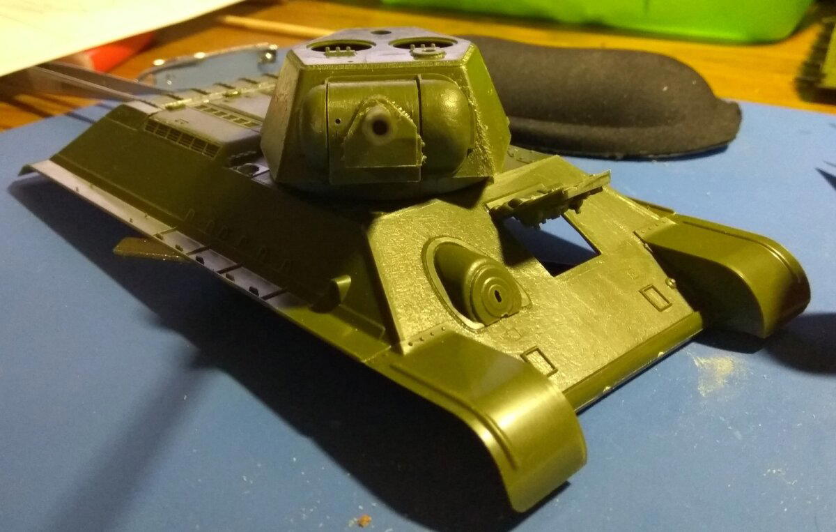 Стендовая модель т-34-76