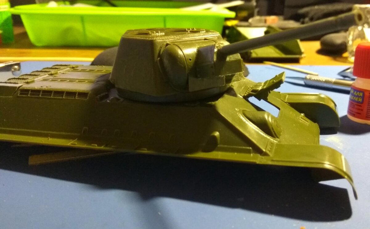 Стендовая модель т-34-76