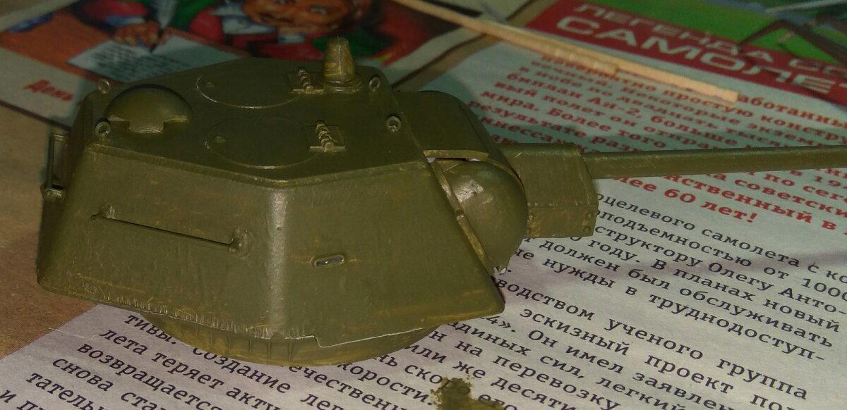 Стендовая модель т-34-76