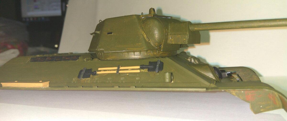 Стендовая модель т-34-76