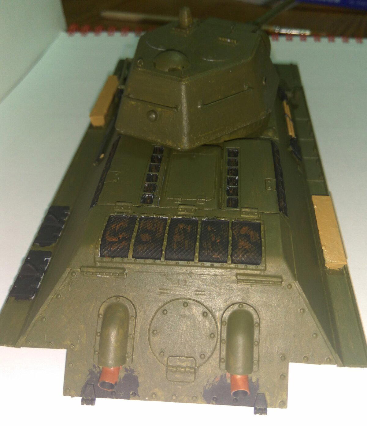 Стендовая модель т-34-76