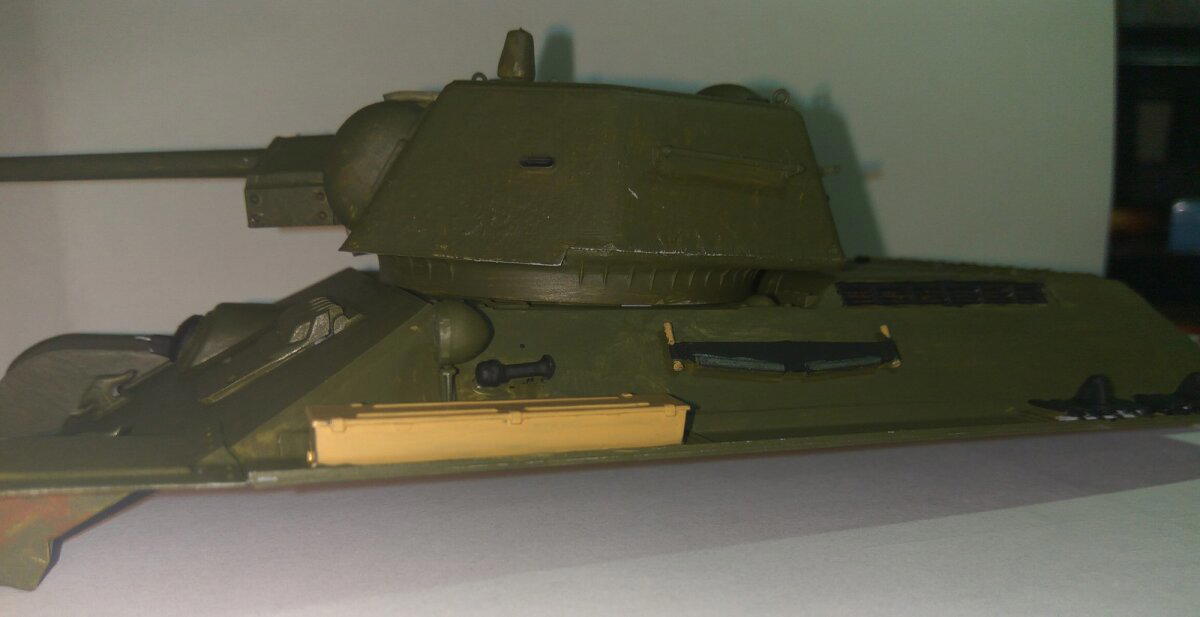 Стендовая модель т-34-76