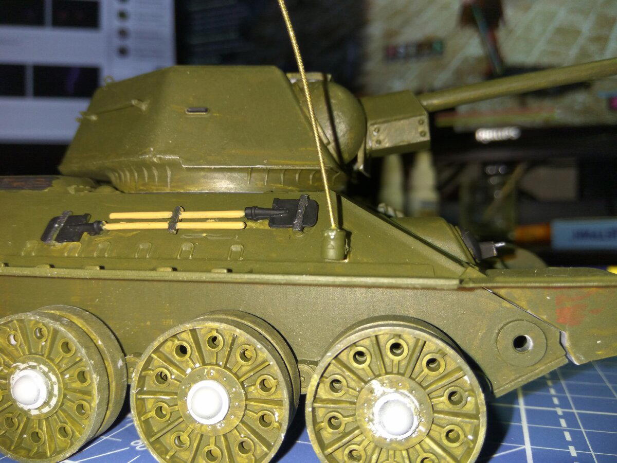 Стендовая модель т-34-76